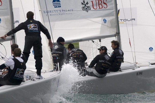 Williams V Cian - St Moritz Match Race 2008 &copy; Loris von Siebenthal http://www.myimage.ch